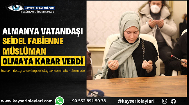  Müslüman oldu ve "Elif Azra" adını aldı.