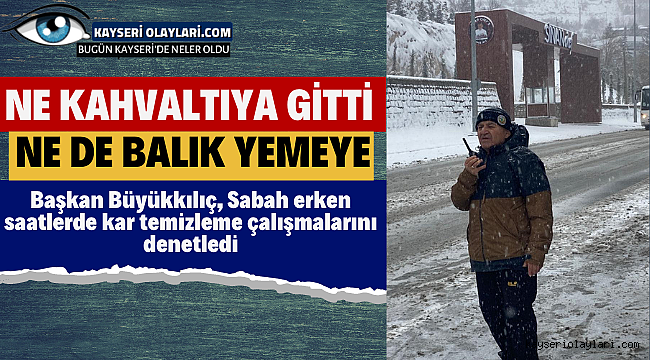 Ne Kahvaltıya Gitti, Nede Balık Yemeye İlk Saatlerden Bu yanı Sahada