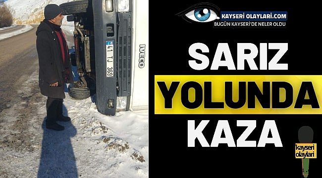 Sarız Yolunda Kaza
