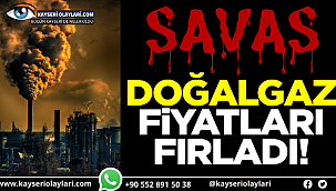 Savaş Sonrası Doğalgazda Sert Yükseliş