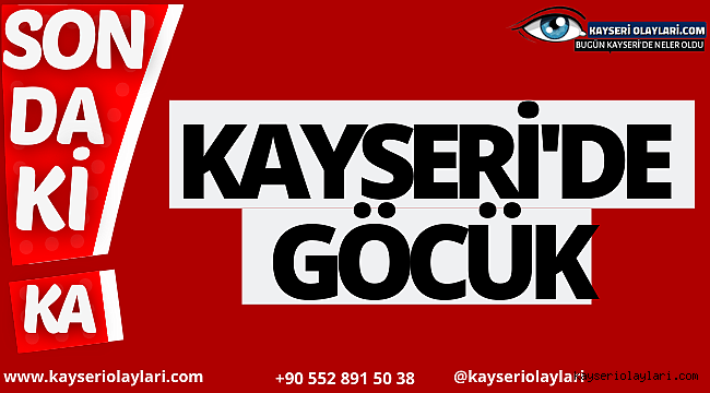 Son Dakika… Kayseri'de göçük!