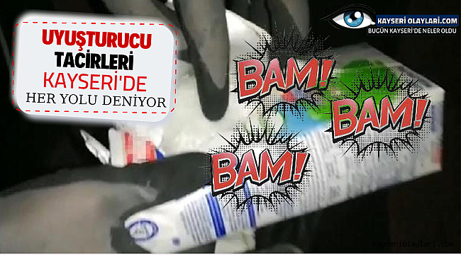 Süt Kutusunda Uyuşturucu Sevkiyatına 2 Gözaltı