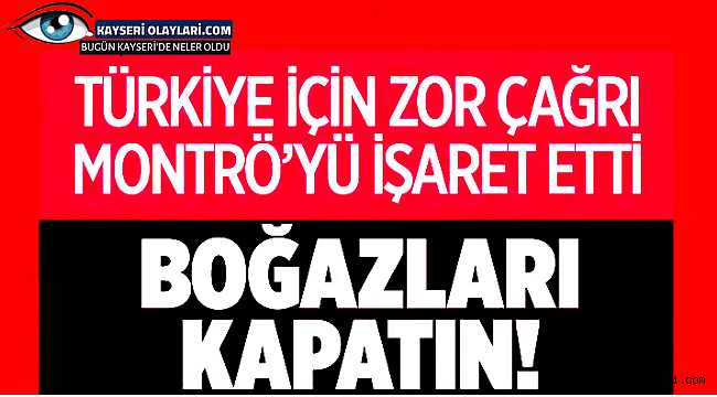 Ukrayna Talep Etti! Boğaz Havayı Rusya'ya kapatın