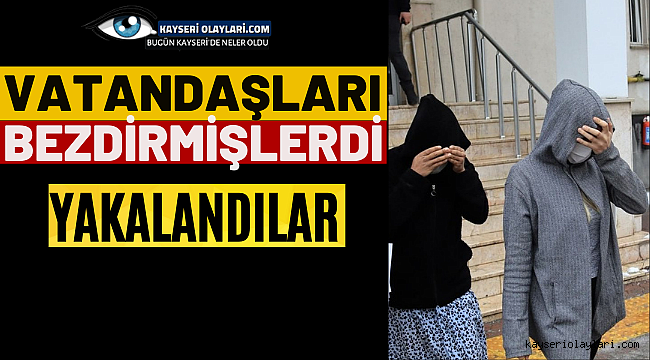 Vatandaşları Bezdiren O Kadın Hırsızlar Yakalandı!
