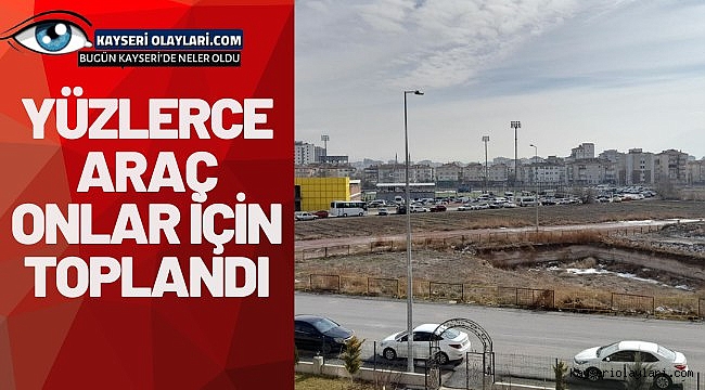 Yüzlerce Araç Onlar İçin Toplandı