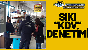 Zabıta ekiplerinden sıkı "KDV" denetimi