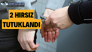 2 Hırsız Tutuklandı