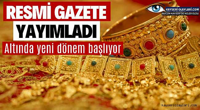 Altında yeni dönem başlıyor!