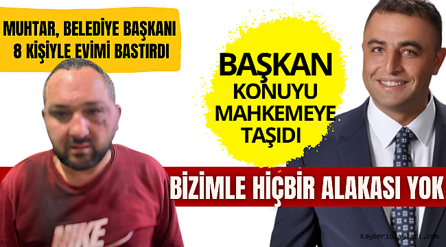  Başkan Konuyu Mahkeme Taşıdı Bizimle Hiçbir Alakası Yok