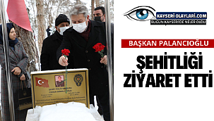 Başkan Palancıoğlu, Şehitliği Ziyaret Etti