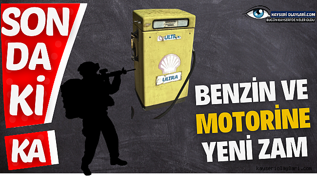 Benzin Ve Motorine Yeni Zam 