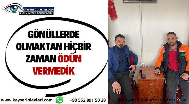 Büyük Birlik Partisi Kocasinan İlçe Başkanı Mehmet Ulus'tan Esnaf Ziyareti