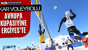 Kar Voleybolu Avrupa Kupasıyine Erciyes'te
