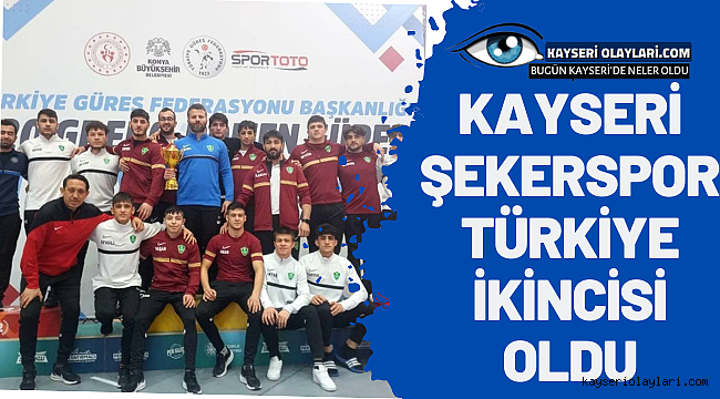 Kayseri Şeker Tükiye İkincisi
