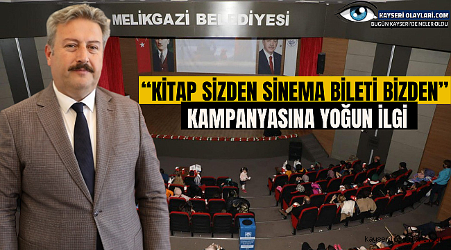 "Kitap Sizden Sinema Bileti Bizden" Kampanyasına Yoğun İlgi