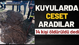 Kuyularda Ceset Aradılar Vatandaşın İhbarı Kayseri'yi Ayağa Kaldırdı