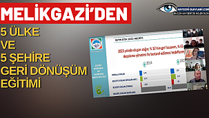 Melikgazi'den 5 Ülke Ve 5 Şehire Geri Dönüşüm Eğitimi