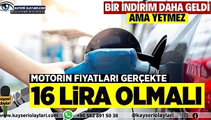 Motorin ve benzine 16 Mart 2022'de Yine İndirim Var