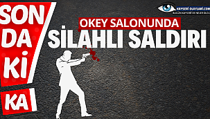 Okey Salonunda Silahlı Saldırı