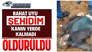 Rahat Uyu Şehidim Kanın Yerde Kalmadı! 