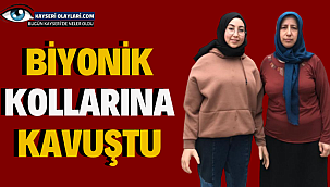  Sevim Nur, biyonik kollarına kavuştu