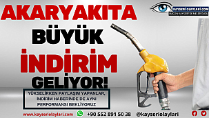 Araç Sahiplerine Müjde! Akaryakıta büyük indirim geliyor! 