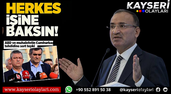 Bakan Bekir Bozdağ'dan Gezi davası tepkilerine cevap