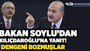 Bakan Soylu Cevap Verdi