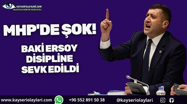 Baki Ersoy Disipline Sevk Edildi