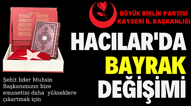 Bu Bir Bayrak Değişimidir 
