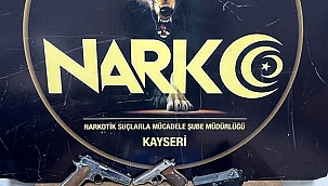  Kayseri'de uyuşturucu operasyonu: 1 gözaltı