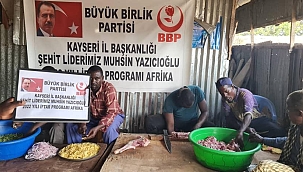 MERHUM MUHSİN YAZICIOĞLU'NUN HAYRINA İFTAR