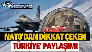 NATO'dan 'Türkiye' paylaşımı