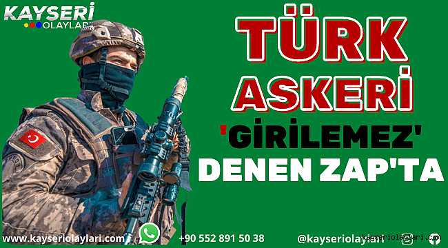 Türk askeri 'girilemez' denen zap'ta 2 terörist böyle teslim oldu