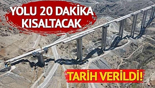 Türkiye'nin en yüksek ayaklı köprüsü! Yolu 20 dakika kısaltacak... Bakan Karaismailoğlu tarih verdi