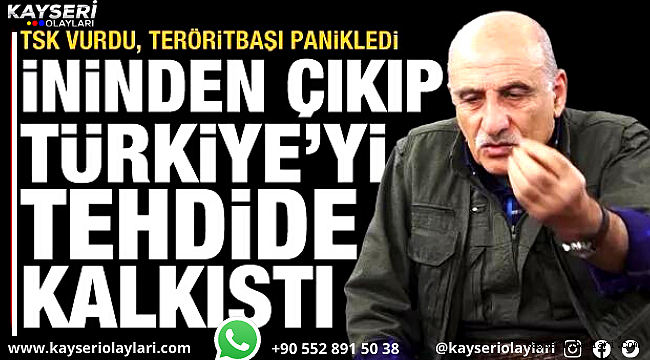 Türkiye'yi tehdide kalkıştı!