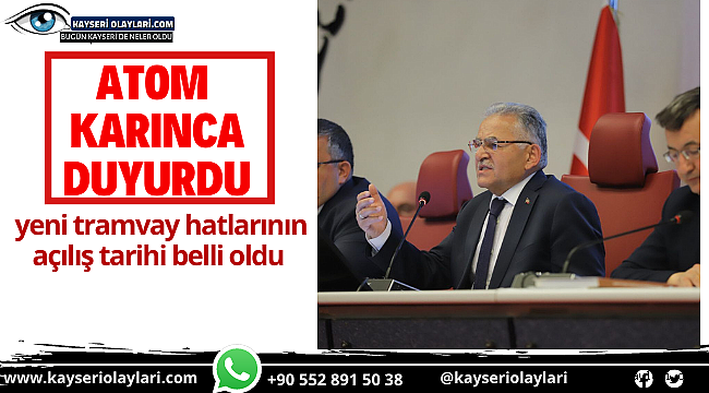 Yeni Tramvay Hatlarının Açılış Tarihi Belli Oldu