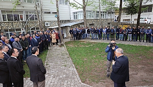 BAŞKAN ÖZTÜRK BELEDİYE PERSONELLERİ İLE BAYRAMLAŞTI