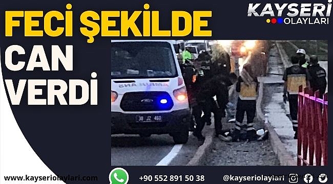 Bisikletli, araç çarpması sonucu Feci Şekilde Can Verdi!
