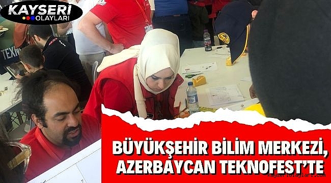 Büyükşehir Bilim Merkezi, Azerbaycan TEKNOFEST'te