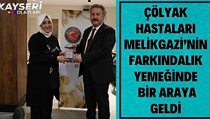 Çölyak Hastaları Melikgazi'nin Farkındalık Yemeğinde Bir Araya Geldi