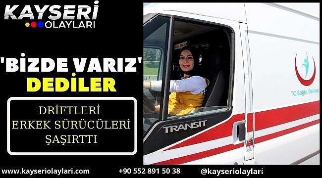 Driftleri Erkek Sürücüleri Şaşırttı! Kadın Sürücüler Bizde Varız Dediler! (vİdeo Haber) 