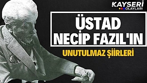 Edebiyatımızın unutulmaz şiirlerinin mimarı Üstad Necip Fazıl Kısakürek'in bazı eserleri