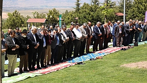 GESİ'DE BEREKETLİ YAĞMURLAR İÇİN ŞÜKÜR DUASI YAPILDI