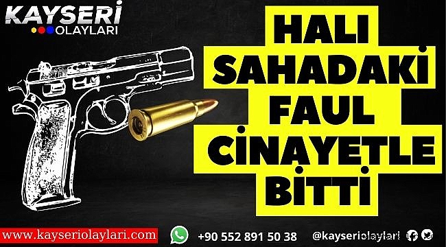Halı Sahadaki Faul Cinayetle Bitti