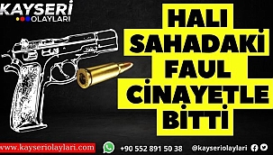 Halı Sahadaki Faul Cinayetle Bitti