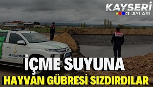İçme Suyuna Hayvan Gübresi Sızdırdılar Yaptıkları Yanlarına Kar Kalmadı