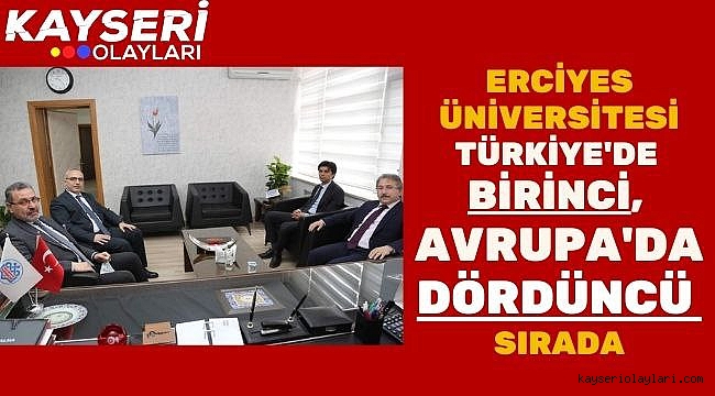 İl Sağlık Müdürü'nden yeni ERÜ Başhekimi 'ne hayırlı olsun ziyareti