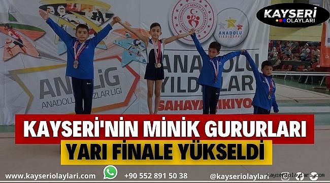 Kayserili Jimnastikçiler yarıfinallerde