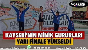 Kayserili Jimnastikçiler yarıfinallerde